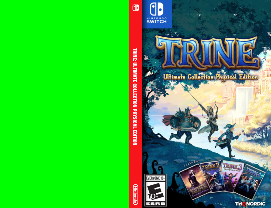 Trine - Ultimate Collection Physical Edition — box-texture (US)