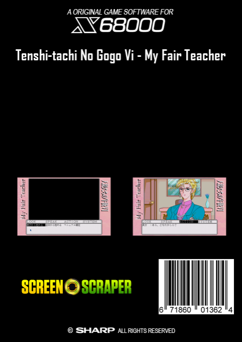 Tenshitachi No Gogo 6 - My Fair Teacher — box-2D-back (SS)