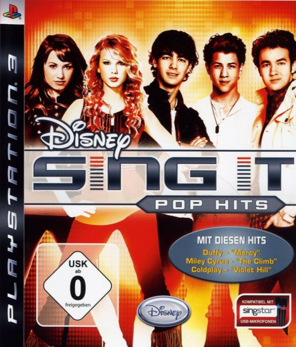 Disney Sing It - Pop Hits box art