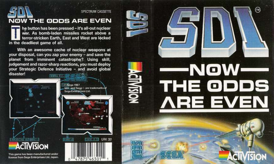 SDI - Strategic Defense Initiative — box-texture (EU)