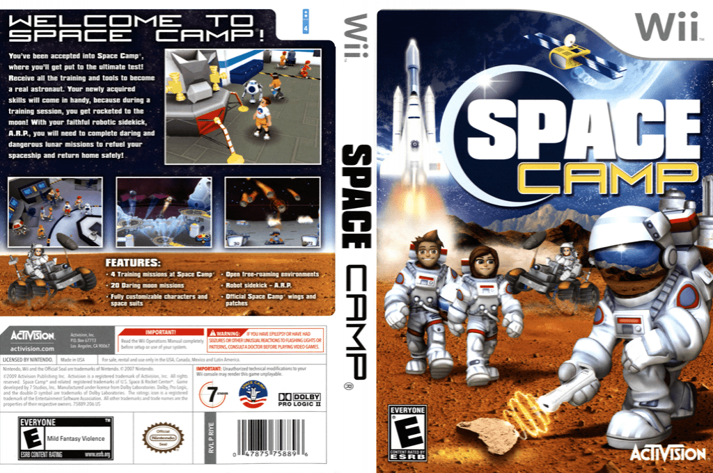 Space Camp — box-texture (US)
