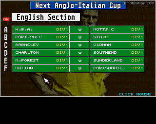 Championship Manager '94 Season Disk - End of Season '93-'94 — ss (WOR)