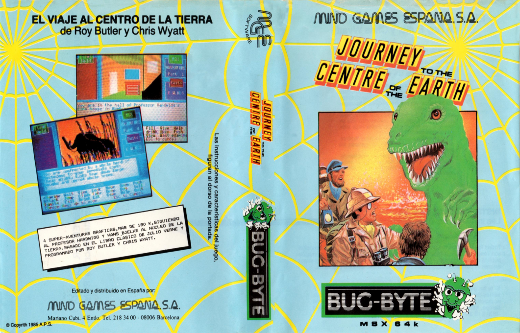 Journey To The Centre Of The Earth — box-texture (SP)