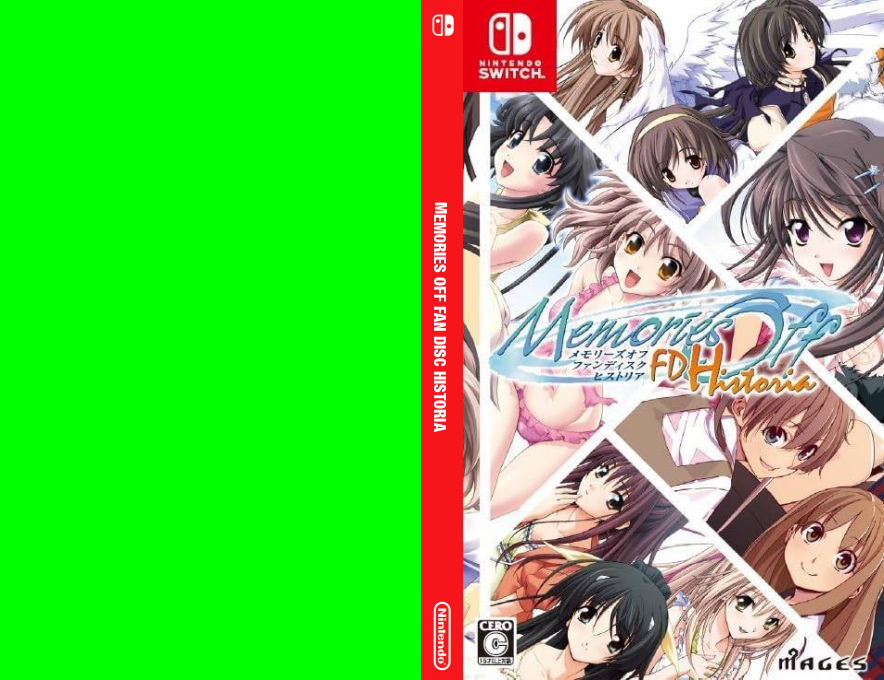 Memories Off Fan Disc Historia — box-texture (JP)