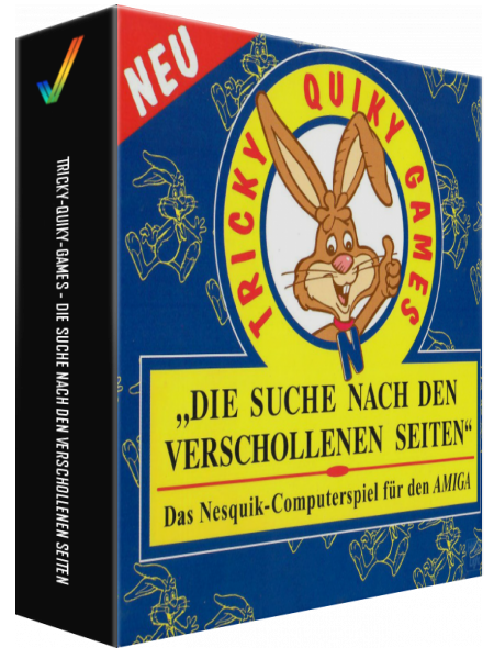 Tricky-Quiky-Games - Die Suche nach den Verschollenen Seiten — box-3D (CUS)