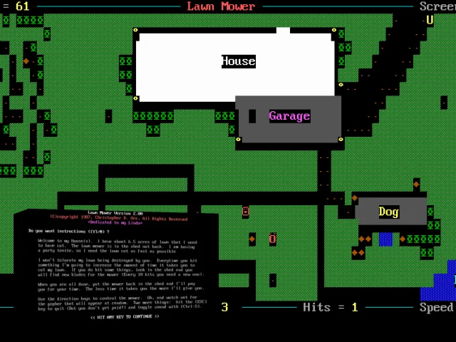Lawn Mower — mixrbv2 (WOR)