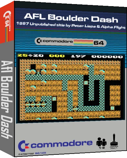 AFL Boulder Dash — box-3D (CUS)