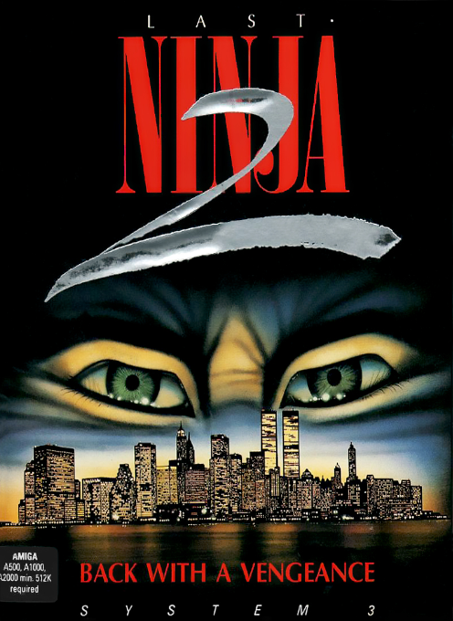 Last Ninja 2 box art