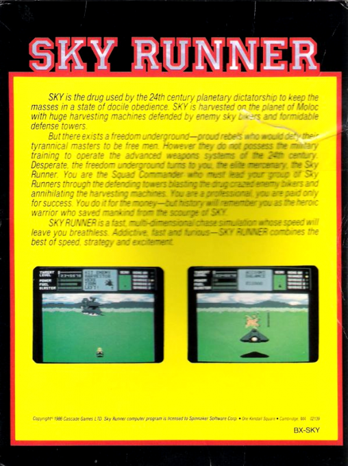 Sky Runner — box-2D-back (US)