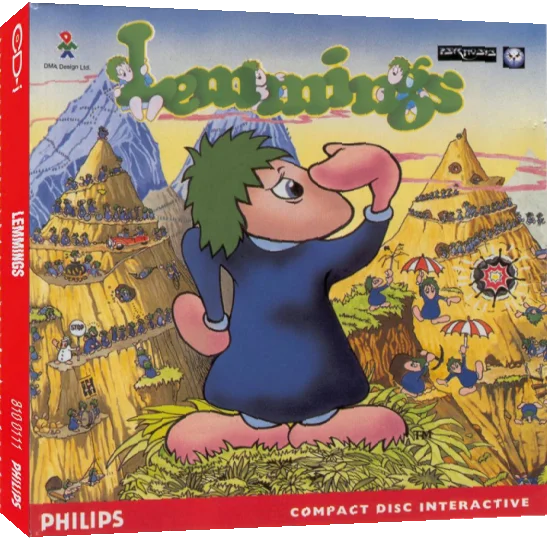 Lemmings — box-3D (EU)