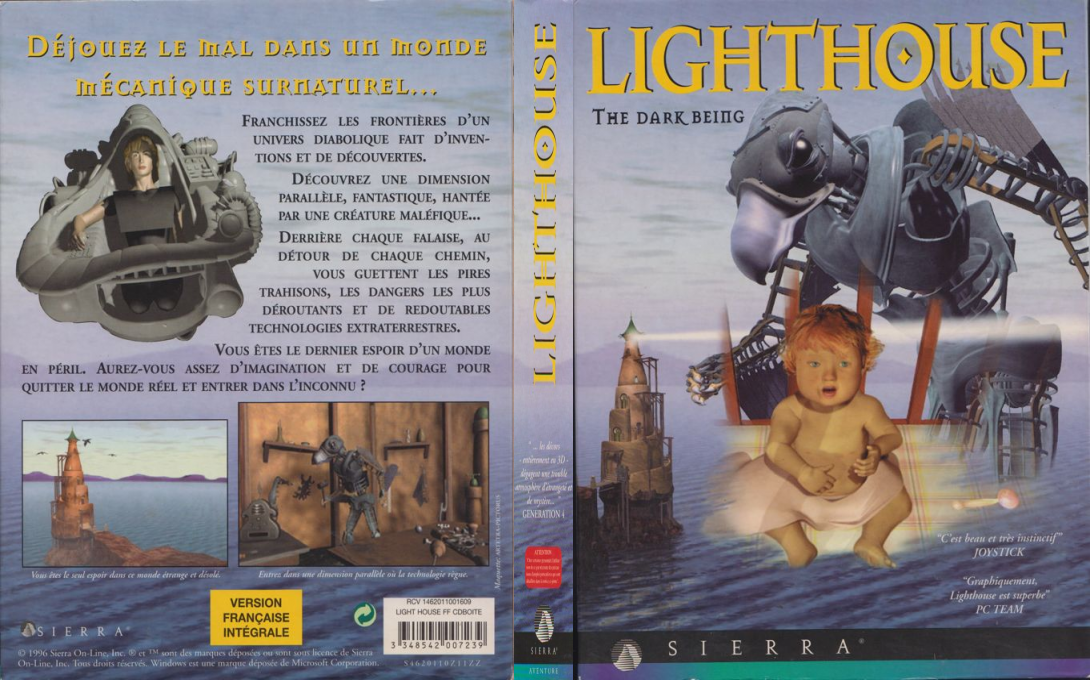 Lighthouse - The Dark Being — box-texture (FR)