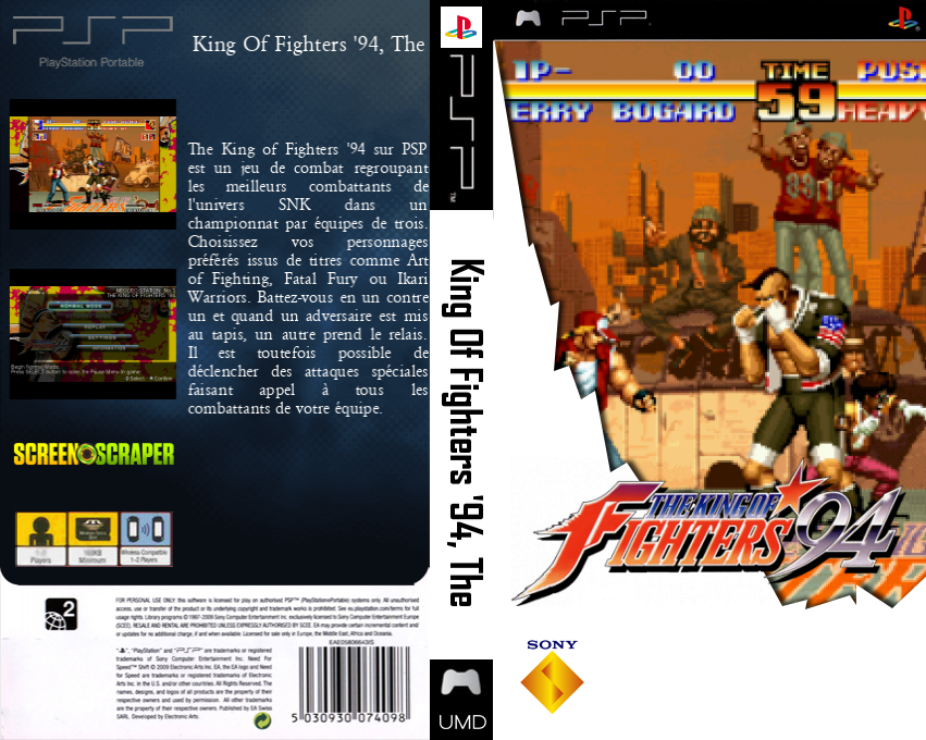 King of Fighters '94, The — box-texture (SS)