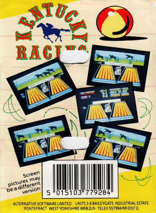 Kentucky Racing — box-2D-back (EU)