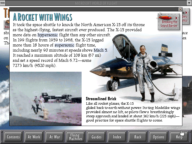 Microsoft World of Flight — ss (WOR)