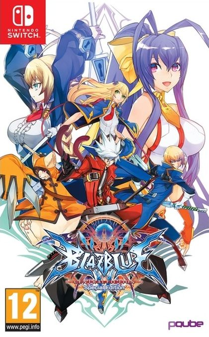 Blazblue Centralfiction Special Edition — box-2D (EU)