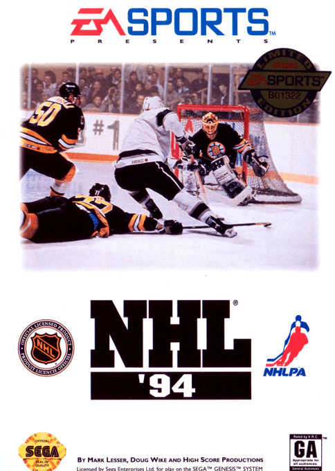 NHL Hockey '94 box art