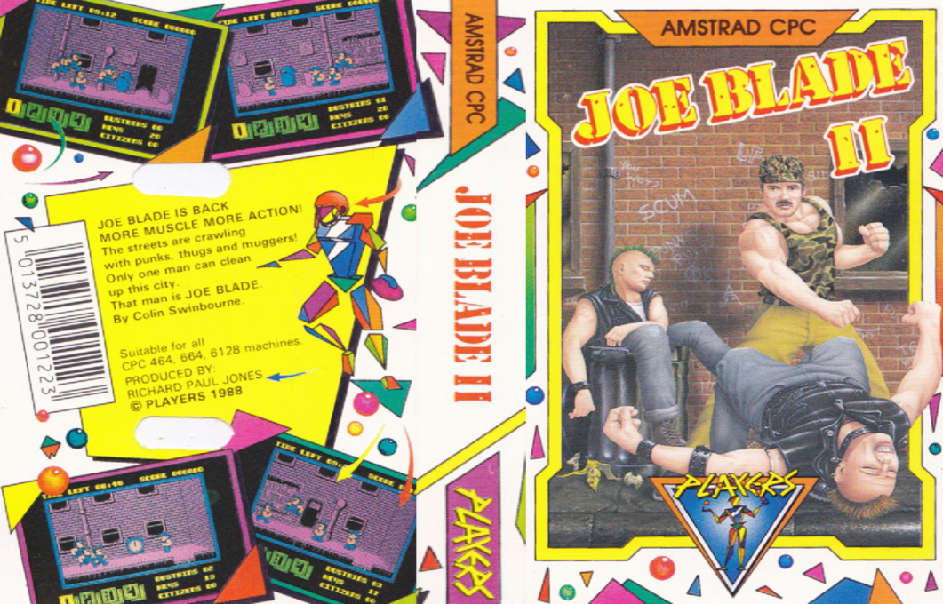 Joe Blade 2 — box-texture (EU)