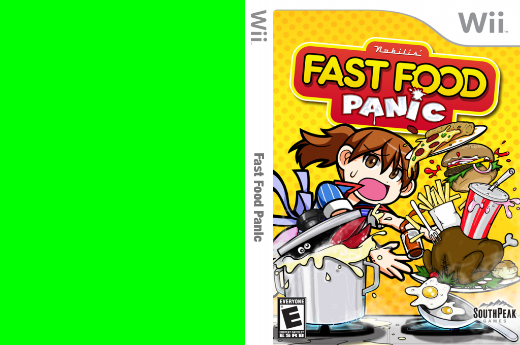 Fast Food Panic — box-texture (US)