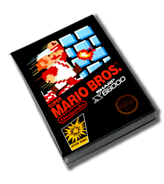 Super Mario Bros box art