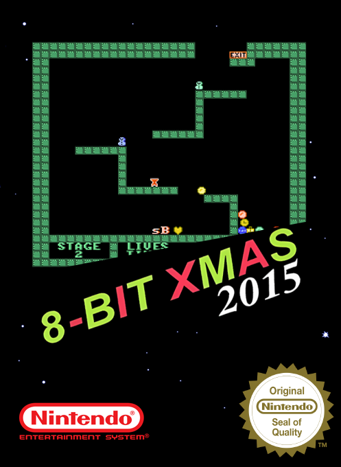 8-BIT XMAS 2015 — box-2D (SS)