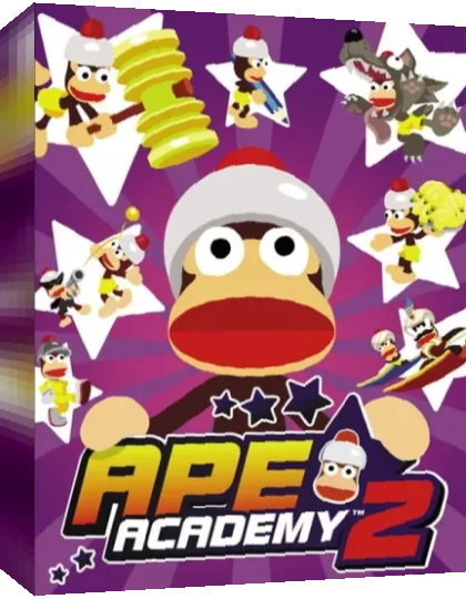 Piposaru Academia 2 - Aiai Sarugee Janken Battle! — box-3D (JP)