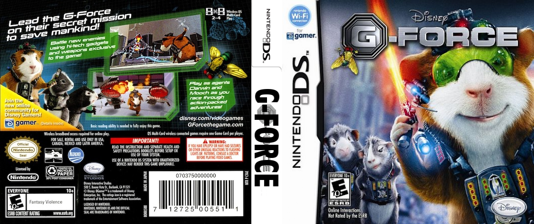 G-Force — box-texture (US)