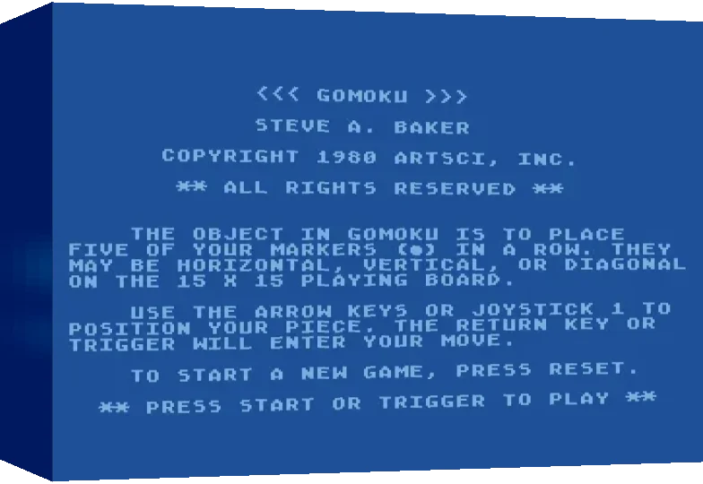 Gomoku — box-3D (WOR)
