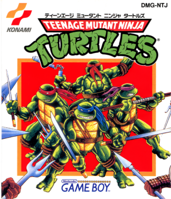 Teenage Mutant Ninja Turtles - Fall Of The Foot Clan — box-2D (JP)
