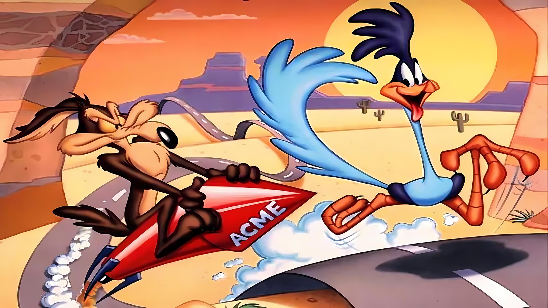 Road Runner And Wile E. Coyote — fanart