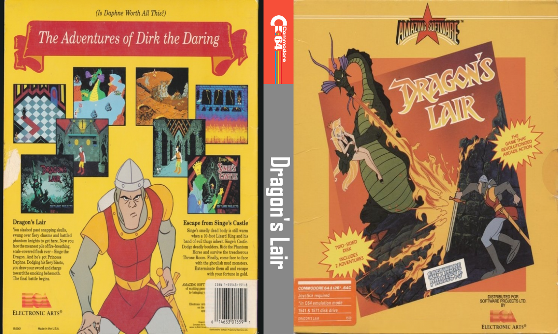 Dragon's Lair — box-texture (US)