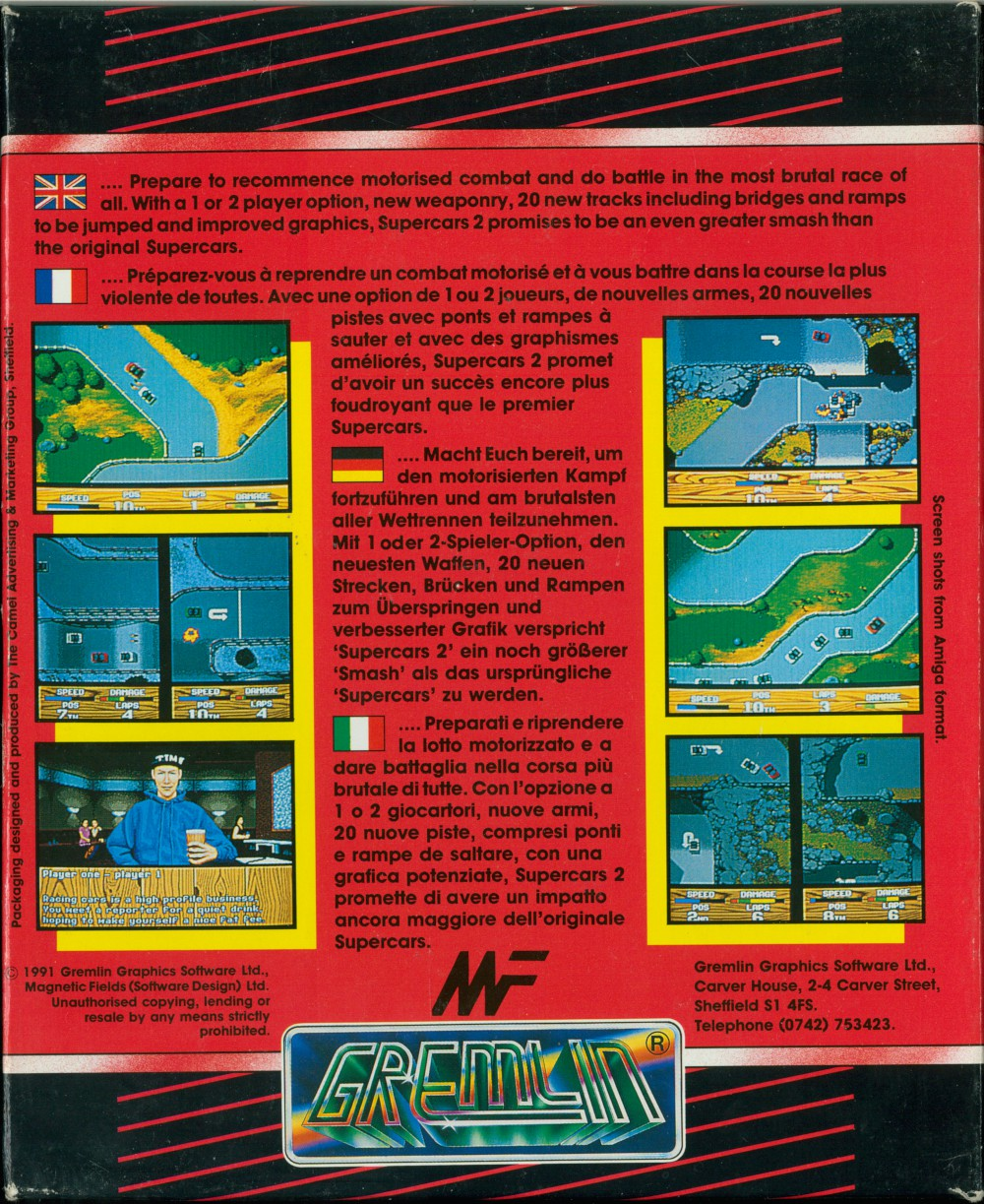 Super Cars 2 — box-2D-back (EU)