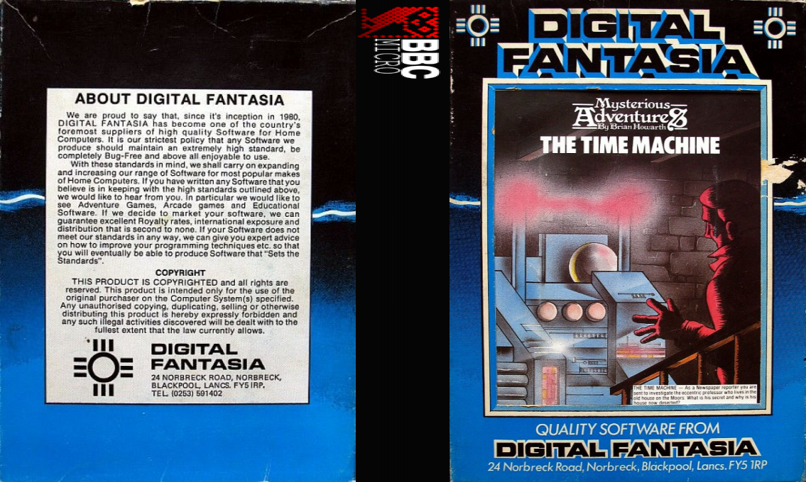 Time Machine, The — box-texture (WOR)