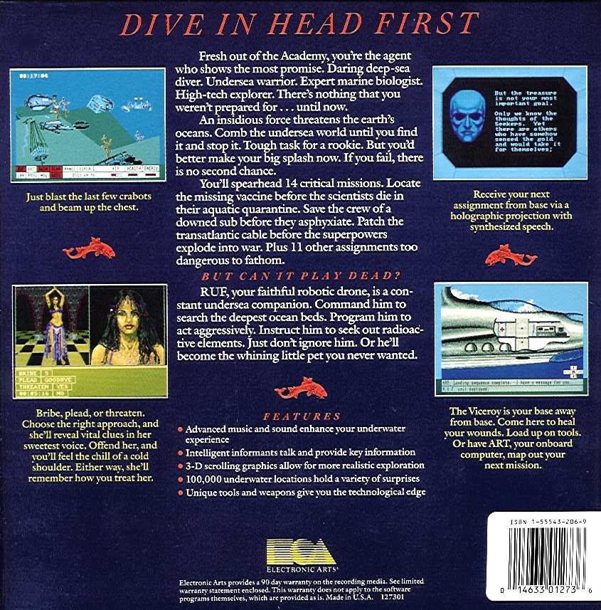 Return to Atlantis — box-2D-back (CUS)