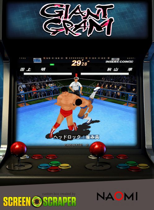 Giant Gram: All Japan Pro Wrestling 2 — box-2D (SS)
