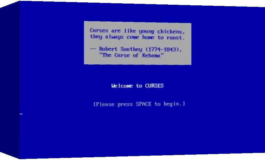 Curses — box-3D (WOR)