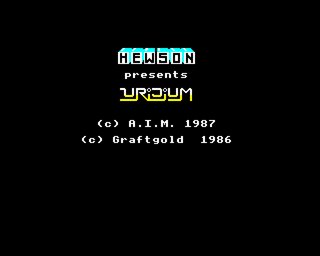 Uridium — sstitle (EU)