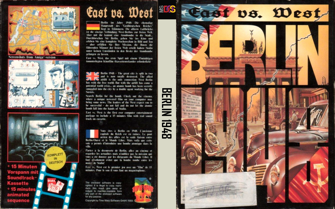 East vs. West - Berlin 1948 — box-texture (EU)
