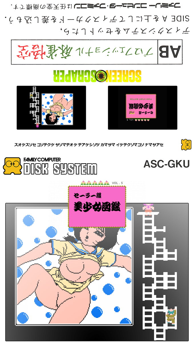 Meimon Joshi Kousei Sailor Fuku Bishoujo Zukan #5 — box-texture (SS)