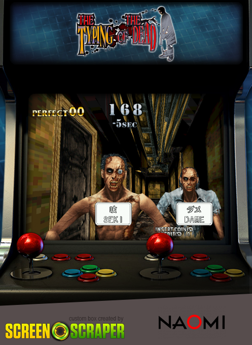 Typing Of The Dead, The box art