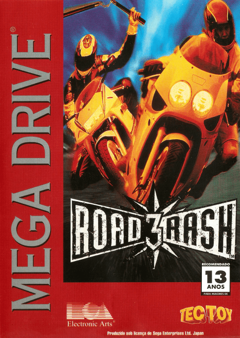Road Rash 3 — box-2D (BR)