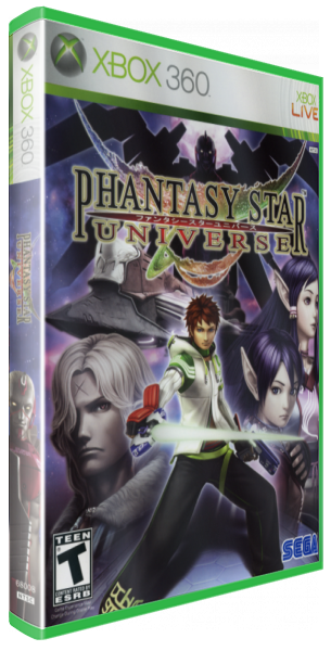 Phantasy Star Universe — box-3D (US)