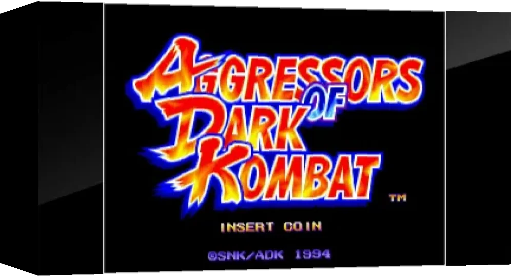 Aca Neogeo Aggressors Of Dark Kombat — box-3D (WOR)