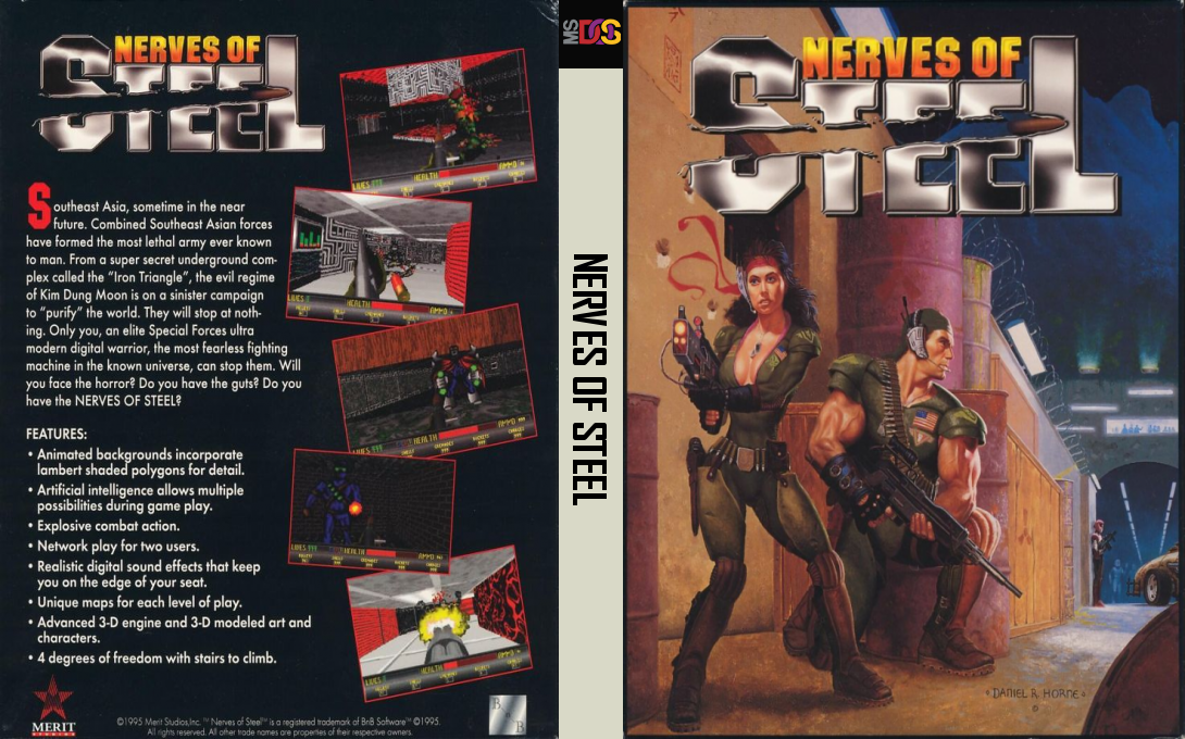 Nerves Of Steel — box-texture (US)