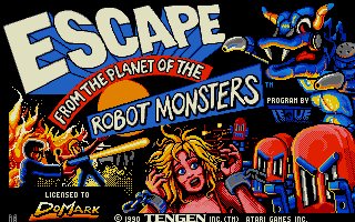 Escape From The Planet Of The Robot Monsters — sstitle (EU)