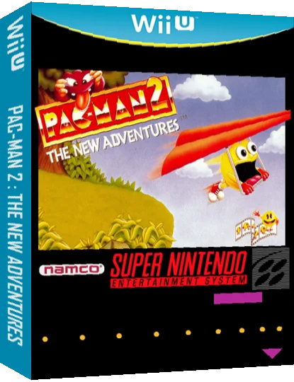 Pac-Man 2 - The New Adventures — box-3D (WOR)