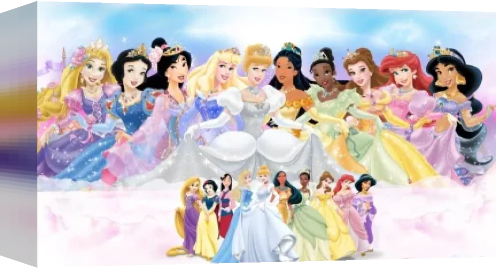 Disney Princesse - Un Voyage Enchanté — box-3D (WOR)