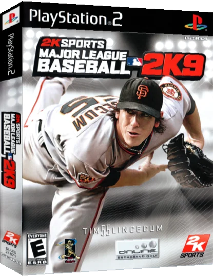 Major League Baseball 2K9 — box-3D (US)