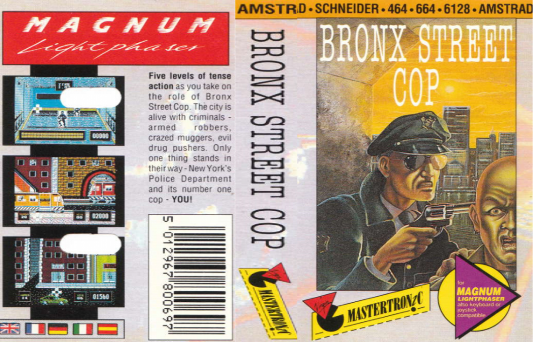Bronx Street Cop — box-texture (EU)