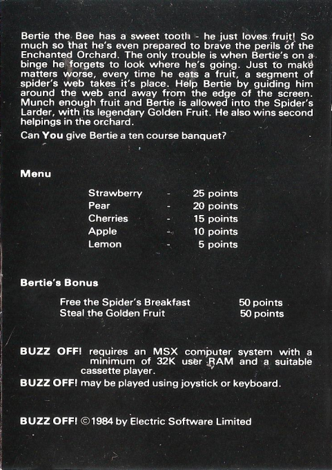 Buzz Off! — box-2D-back (EU)