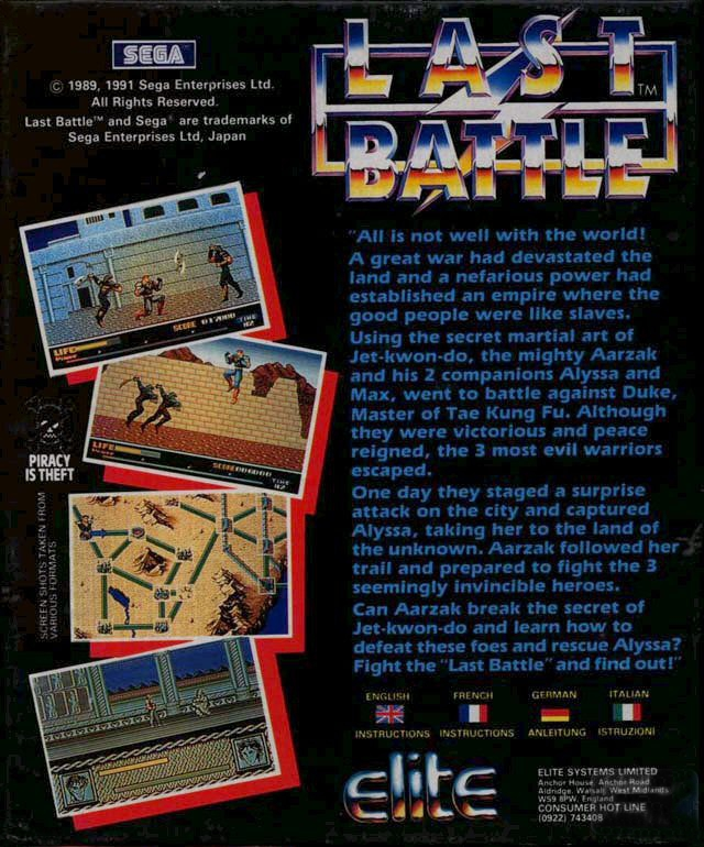 Last Battle — box-2D-back (WOR)